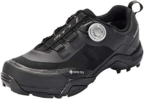 SHIMANO Zapatillas MTB MT701G, Unisex Adulto, Negro, 42 EU