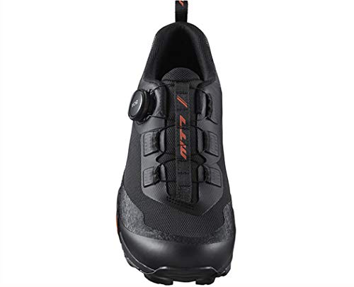 SHIMANO Zapatillas MTB MT701SL, Unisex Adulto, Negro, 41 EU