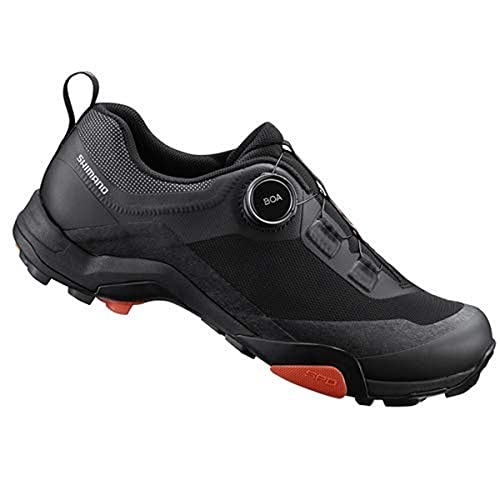 SHIMANO Zapatillas MTB MT701SL, Unisex Adulto, Negro, 41 EU