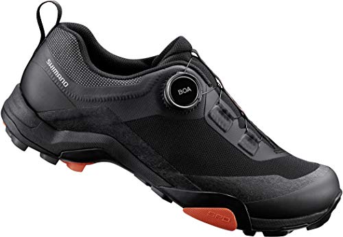 SHIMANO Zapatillas MTB MT701SL, Unisex Adulto, Negro, 44 EU