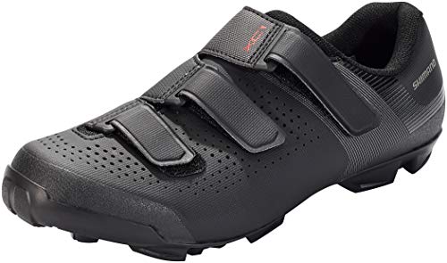 SHIMANO Zapatillas MTB XC100, Unisex Adulto, Negro, 47 EU