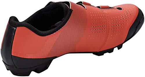 SHIMANO Zapatillas MTB XC100, Unisex Adulto, Rojo, 50 EU