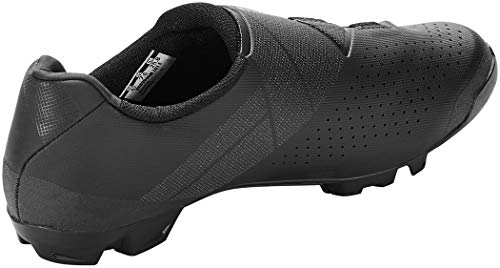 SHIMANO Zapatillas MTB XC300 H. Ancha, Unisex Adulto, Negro, 43 EU