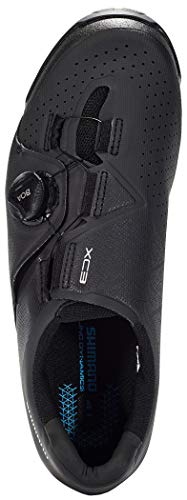 SHIMANO Zapatillas MTB XC300, Unisex Adulto, Negro, 44 EU