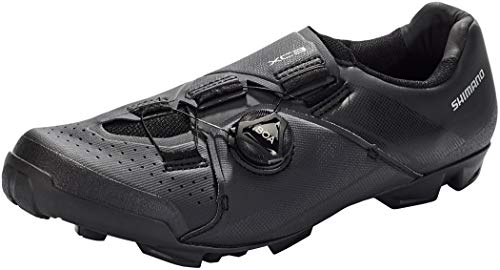 SHIMANO Zapatillas MTB XC300, Unisex Adulto, Negro, 44 EU