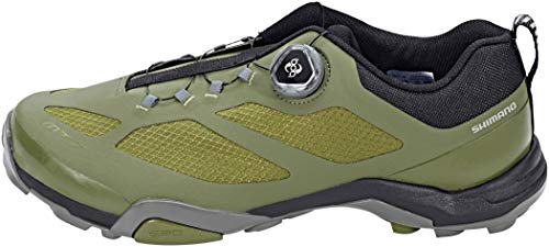 SHIMANO Zapatillas SH M MTB MT700, Unisex Adulto, Oliva, 38 EU