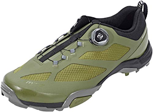 SHIMANO Zapatillas SH M MTB MT700, Unisex Adulto, Oliva, 38 EU