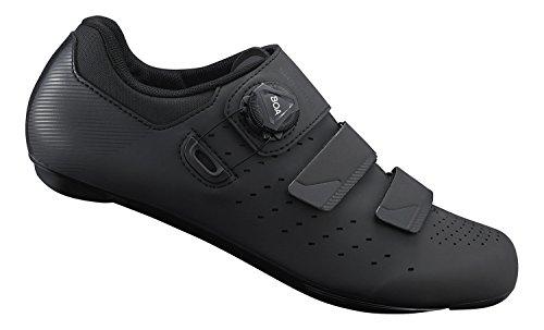 Shimano Zapatillas SH M RD RP4 NegroRO T-44 Zapatillas de Ciclismo de Carretera, Hombre, Negro (Negro 000), 44 EU (9 UK)