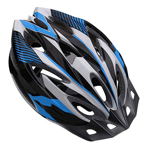 Shinmax Casco de Bicicleta Certificado CE Casco de Bicicleta para Hombre con Visera Desmontable Casco de Ciclismo Ligero Protección Seguridad Tamaño Ajustable Ciclismo Carretera Montaña Adultos