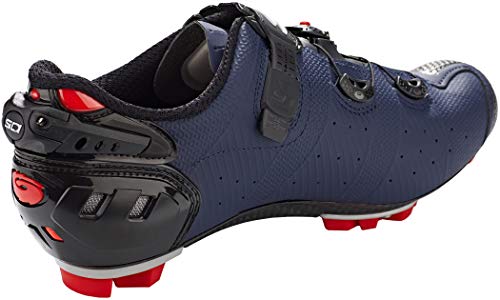 Sidi Zapatillas MTB Drako 2, Unisex Adulto, Mate Azul/Negro, 47 EU