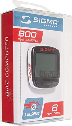 Sigma 01940 -  Cuentakilómetros de ciclismo, 800, Negro