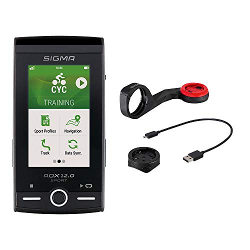 Sigma Sport ROX 12.0 Sport Ciclocomputador con navegación GPS, Unisex Adulto, Gris, 8 GB