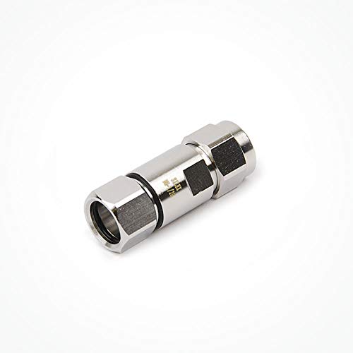 Silex Conector Coaxial Tipo N Macho para Cable 1/2" Superflex. Alto Rendimiento, Duradero, Resistente a la corrosión y a la interperie, Bajas perdidas, LowPIM, Facil Montaje.