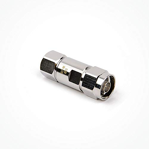 Silex Conector Coaxial Tipo N Macho para Cable 1/2" Superflex. Alto Rendimiento, Duradero, Resistente a la corrosión y a la interperie, Bajas perdidas, LowPIM, Facil Montaje.