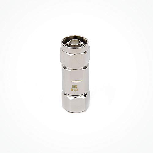Silex Conector Coaxial Tipo N Macho para Cable 1/2" Superflex. Alto Rendimiento, Duradero, Resistente a la corrosión y a la interperie, Bajas perdidas, LowPIM, Facil Montaje.