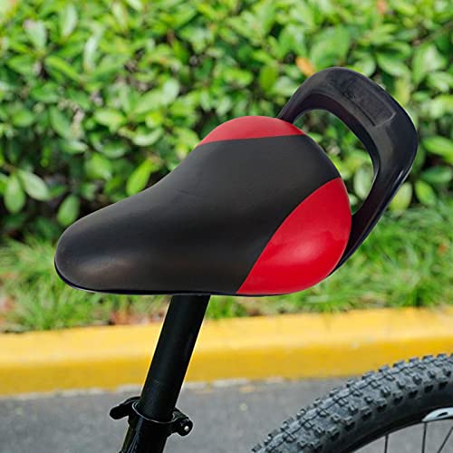 Sillines De Bicicleta De MontañA ,SillíN Mtb Asiento de bicicleta infantil PU Silla de bicicleta de cuero asiento de bicicleta de asiento suave cojín de confort impermeable MTB Sillín para niños Sillí