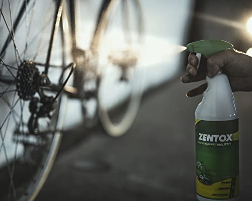 Sisbrill Zentox Desengrasante Neutro Concentrado para Bicicleta - Protección Carbono, Anodizados, Cromados y Aluminio - 1 Litro