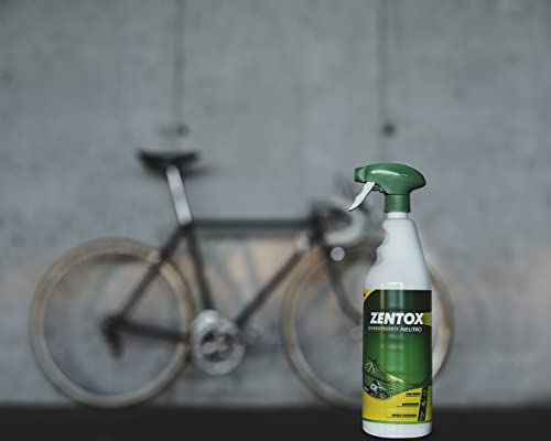 Sisbrill Zentox Desengrasante Neutro Concentrado para Bicicleta - Protección Carbono, Anodizados, Cromados y Aluminio - 1 Litro