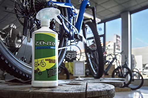 Sisbrill Zentox Desengrasante Neutro Concentrado para Bicicleta - Protección Carbono, Anodizados, Cromados y Aluminio - 5 litros