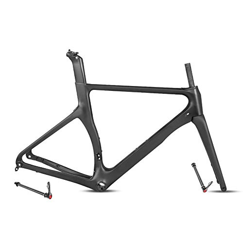 SJSF Y 46Cm/48Cm/50Cm/52Cm/54Cm Nuevo Marco De Bicicleta De Carretera De Carbono Ciclismo De Carretera Marco De Bicicleta Marca Frameset Marco De Liquidación con Cuadro De Carbono De Horquilla,54cm