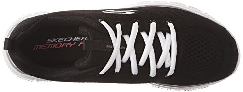 Skechers Graceful-Get Connected, Zapatillas Mujer, Negro (BKW Black Mesh), 41 EU