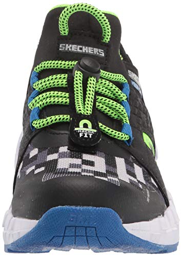 Skechers Mega-Craft CUBOZONE, Zapatillas Niños, Black, 45 2/3 EU