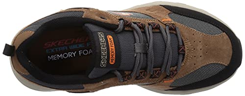 Skechers Oak Canyon, Zapatillas Hombre, Marrón Chocolate Black Chbk, 41.5 EU