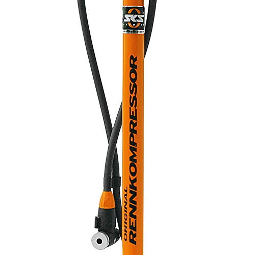 SKS Rennkompressor Inflador de Taller, Unisex Adulto, Naranja, 16 Bar