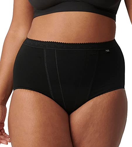 Sloggi Control Maxi Culotte, Negro, 52 para Mujer