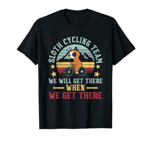 Sloth Cycling Team - Bicicleta de paseo Camiseta