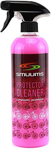 SMUUMS Bike - Pack Desengrasa, Lava y Protege. 3 Limpiadores de 750ml - Mantenimiento Cadena, Cassette, Plato, Cambio, Cuadro, Discos, Suspensiones y Componentes de tu Bicicleta.