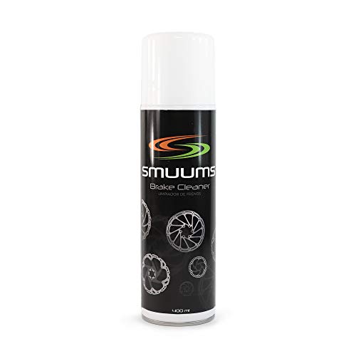 SMUUMS Bike - Pack Mantenimiento Bicicleta - Lubricante Cadena PTFE 100ml + Limpiador Frenos de Disco 400ml + Spray Lubricante Anticorrosión 400ml.