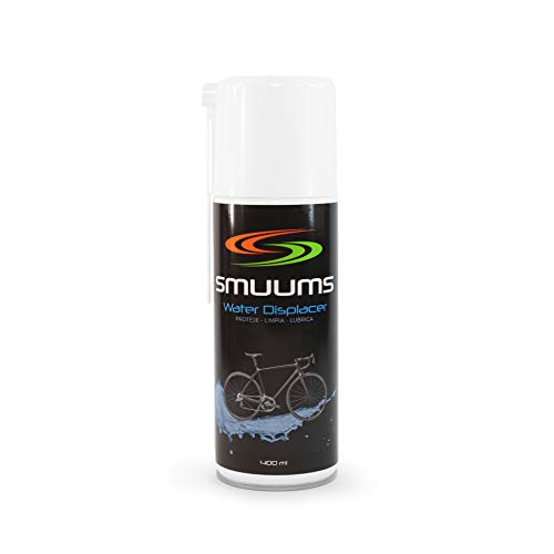 SMUUMS Bike - Pack Mantenimiento Bicicleta - Lubricante Cadena PTFE 100ml + Limpiador Frenos de Disco 400ml + Spray Lubricante Anticorrosión 400ml.