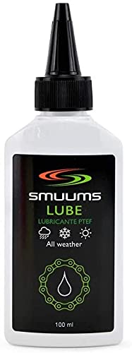 SMUUMS Bike - Pack Mantenimiento Total Bicicleta. 3 Limpiadores de 750ml para Cadena, Cassette, Plato, Cambio, Cuadro, Frenos, Ruedas y componentes + Aceite Lubricante PTFE 100ml.