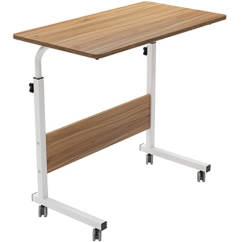 soges Escritorio Superior de Ordenador de Madera 80cm Mesa para Casa, Oficina Escritorio de Estudio, Escritura con Cajón y Teclado, 05#1-80OK