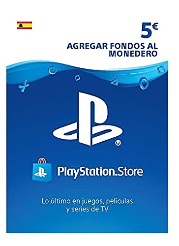 Sony, PlayStation - Tarjeta Prepago PSN 5€ | PS5/PS4/PS3 | Código de descarga PSN - Cuenta española