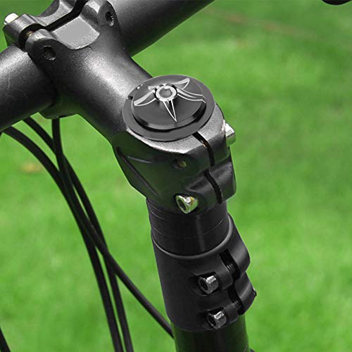 SOONHUA Auriculares para Bicicleta Aleación de Aluminio de 44 Mm-56 Mm para Bicicleta Vástago de Horquilla Delantera Accesorio para Bicicleta de Repuesto para Bicicleta con Tubo de