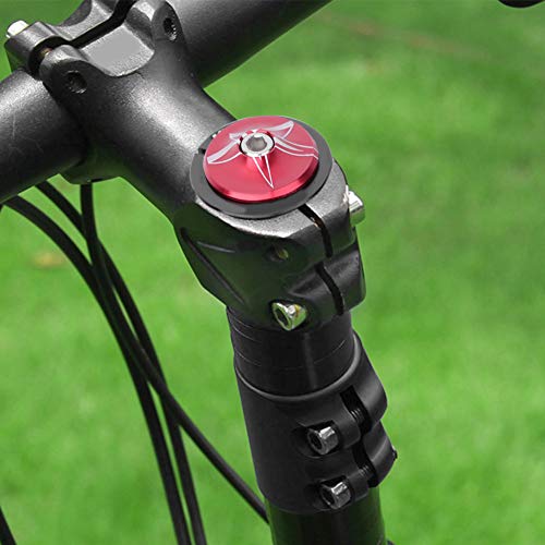 SOONHUA Auriculares para Bicicleta Aleación de Aluminio de 44 Mm-56 Mm para Bicicleta Vástago de Horquilla Delantera Accesorio para Bicicleta de Repuesto para Bicicleta con Tubo de