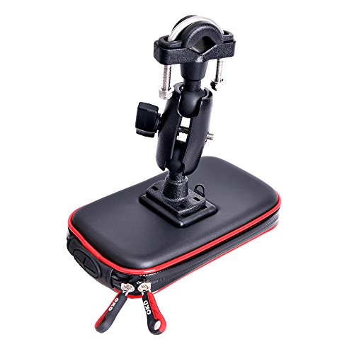 Soporte de montaje para motocicleta, impermeable, soporte para bicicleta, soporte para manillar de motocicleta, soporte universal para smartphone de hasta 5.3 a 6.2 pulgadas