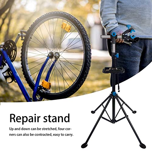 Soporte para bicicletas para mantenimiento, soporte ajustable para reparación de bicicletas con abrazadera giratoria de 360 , adecuado para tiendas de automóviles, clubes, concesionarios de automóvile