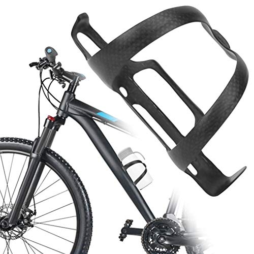 Soporte para Botella de Agua para Bicicleta, Portabotellas de Tracción Lateral de Carbono, Estante de Receptor de Montaña para Andar en Bicicleta - 5,5 Pulgadas Altura