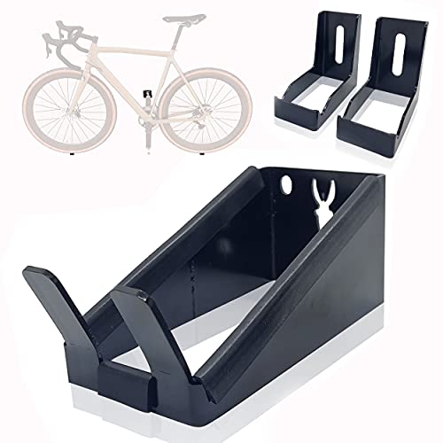 Soporte para colgar la bicicleta en la pared por el pedal. Soporte horizontal. Compatible con todo tipo de bicicletas.