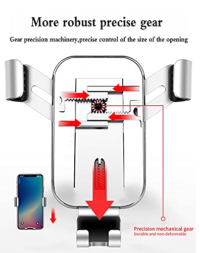 Soporte Para TeléFono De Coche, Soporte Para TeléFono Inteligente, VentilacióN De Aire, Tipo A PresióN, Gps, Soporte Para TeléFono MóVil, Accesorios Para Mer-Cedes Benz Benz W166 Gle 2015-2019 X166