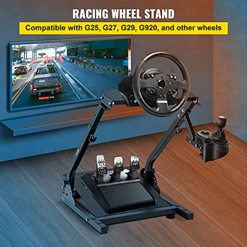 Soporte Plegable para Volante 57 x 49cm Soporte de Volante Universal Plegable G25 G27 G29 y G920 Wheel Stand Pro Compatible con Logitech G25 G27 G29 y G920 Soporte Volante Logitech g29 Wheel Stand Pro