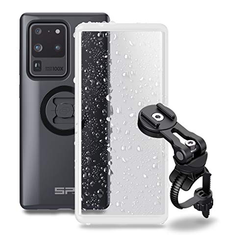 SP Connect Bike Bundle II - Soporte para teléfono móvil Galaxy S20 Ultra, Color Negro y Transparente