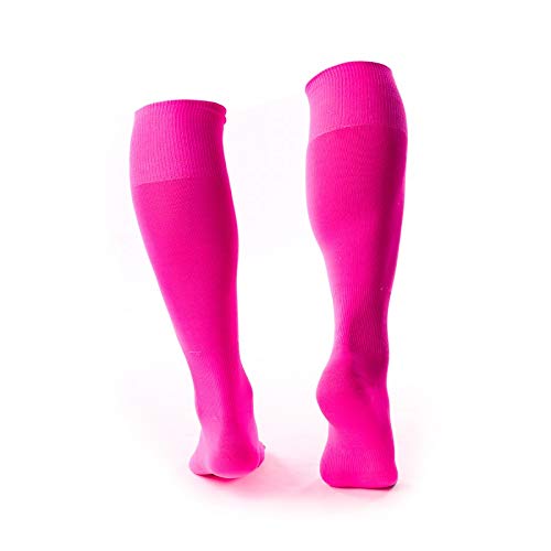 SP Fútbol Jugadores, Medias, Fucsia flúor, Talla S