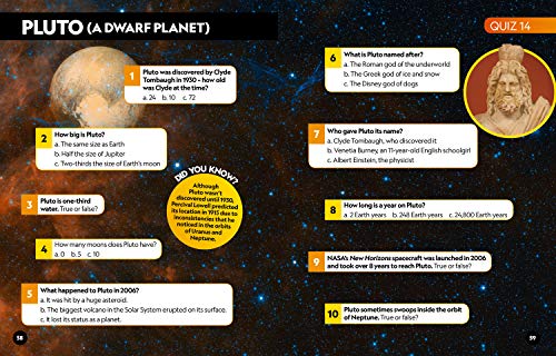 Space Quiz Book: 300 brain busting trivia questions (National Geographic Kids)