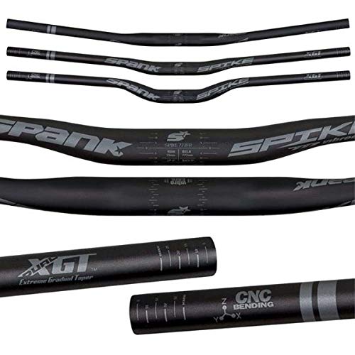 Spank Spike 777 mm Freeride Bearclaw Signature VIBROCORE Percha para Bicicleta de montaña, Unisex Adulto, Negro y Gris, 777mm