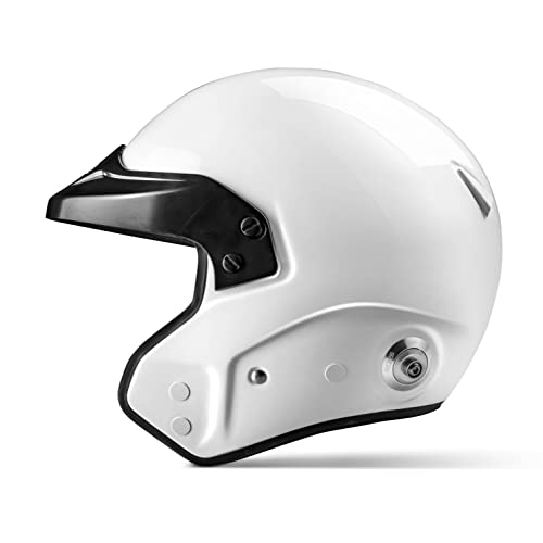 Sparco 0033534L Casco para Racing, Blanco , L