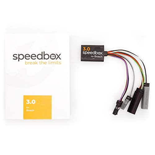 Speed Box E-Bike 3.0 Tuning Bosch Pedelec Motores con indicador de Velocidad Real. Compatible con Todos los Motores Bosch 2020 (2014-2020)